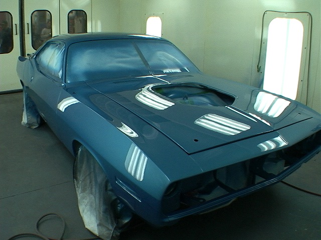 70 Cuda front cleared